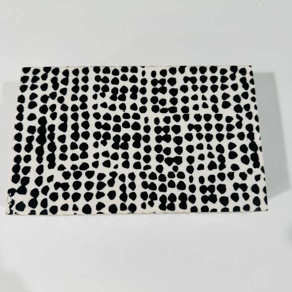 Dalmatian Print Decorative Storage Box Black White with Lid - Picture 2 of 15